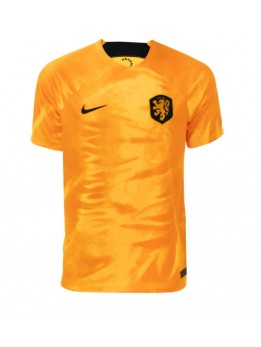 Nederländerna Replika Hemmakläder VM 2022 Kortärmad